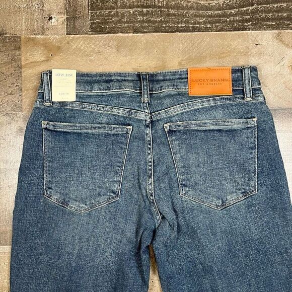 Lucky Brand Womens Size 10 30 Low Rise Boot Cut Jeans Blue Denim Medium Wash NWT - Picture 9 of 9